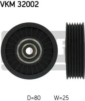 SKF VKM32002 Ролик ремня приводного FIAT BRAVO/MAREA 1.8-2.4