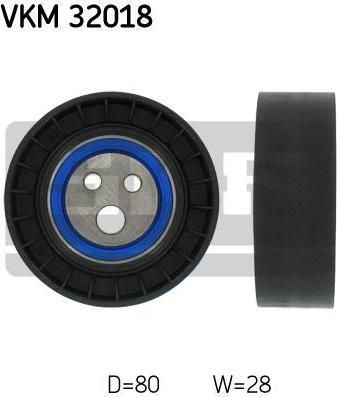 SKF VKM32018 Ролик натяжителя поликлин.ремня
