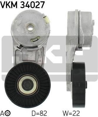 SKF VKM34027 Натяжитель ремня приводного OPEL ASTRA G/VECTRA B/C 2.2