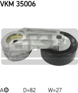 SKF VKM35006 Натяжитель приводного ремня (в сборе) OPEL Antara/ Insignia/ Astra-J (1340584)