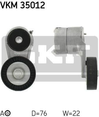 SKF VKM35012 Натяжитель ремня приводного OPEL ASTRA G/H/VECTRA C 1.6/1.8