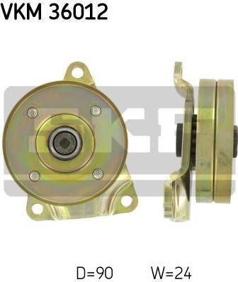 SKF VKM36012 ролик нат. с конд. Renault R19 1.9D/TD 89-96