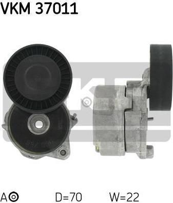 SKF VKM37011 натяжитель ремня конд. с рол. Rover 75, Land Rover Freelander 1.8 98>