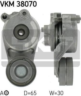 SKF VKM38070 Натяжной ролик поликл. ремня VKM38070