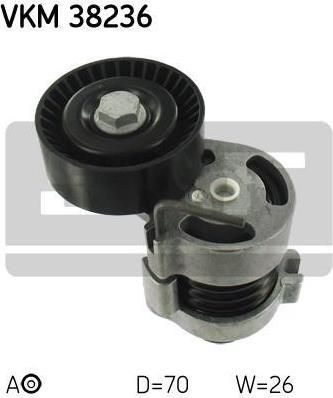 SKF VKM38236 Механизм натяжения поликлин.ремня