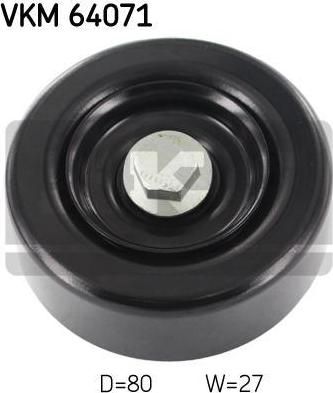 SKF VKM64071 Ролик Hyundai iX35 2.0 CRDi 2010-