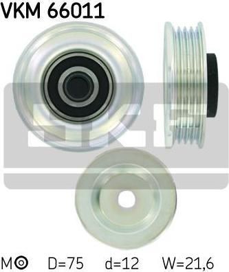 SKF VKM66011 Ролик-натяжитель SUZUKI SWIFT (49160-50G20)