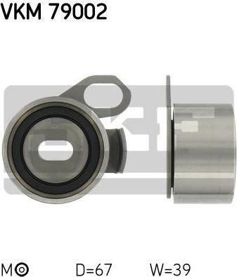 SKF VKM79002 ролик ГРМ натяжной OPEL Frontera/ISUZU Trooper 2.8TD 87-92 =8943822140,8- (636383)