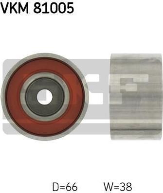 SKF VKM81005 Ролик обводной ремня ГРМ TOYOTA LAND CRUISER 100 (13503-50011)