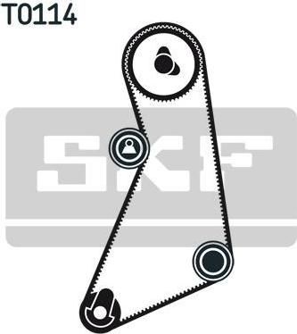 SKF VKMA 01024 комплект ремня грм на SEAT CORDOBA (6K1, 6K2)