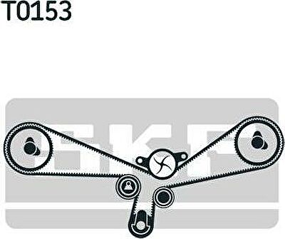 SKF VKMA 01927 комплект ремня грм на VW TOUAREG (7LA, 7L6, 7L7)