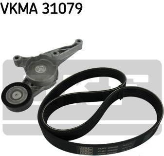 SKF VKMA 31079 поликлиновой ременный комплект на SKODA OCTAVIA Combi (1Z5)