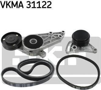 SKF VKMA 31122 Ремень поликлиновой, комплект