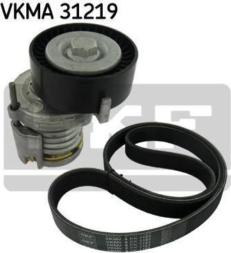 SKF VKMA 31219 поликлиновой ременный комплект на SKODA FELICIA I (6U1)