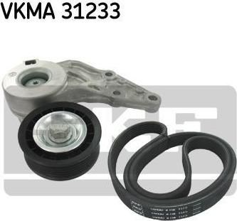 SKF VKMA 31233 поликлиновой ременный комплект на VW GOLF IV (1J1)