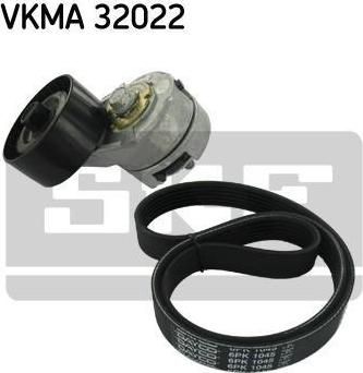 SKF VKMA 32022 поликлиновой ременный комплект на ALFA ROMEO 156 (932)