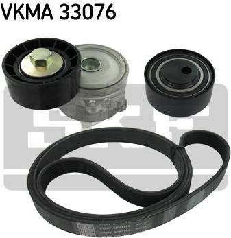 SKF VKMA 33076 поликлиновой ременный комплект на PEUGEOT 406 Break (8E/F)