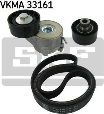 SKF VKMA 33161 Ремень поликлиновой, комплект