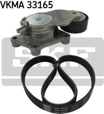 SKF VKMA 33165 поликлиновой ременный комплект на PEUGEOT 208