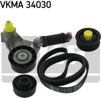 SKF VKMA 34030 поликлиновой ременный комплект на JAGUAR X-TYPE (CF1)