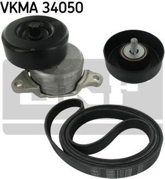 SKF VKMA 34050 поликлиновой ременный комплект на FORD MONDEO I (GBP)