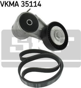 SKF VKMA 35114 поликлиновой ременный комплект на OPEL ZAFIRA A (F75_)