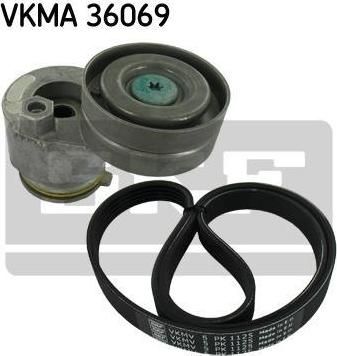 SKF VKMA 36069 поликлиновой ременный комплект на OPEL VIVARO фургон (F7)