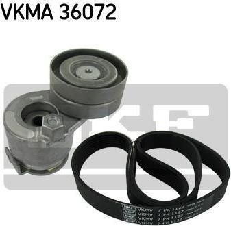 SKF VKMA 36072 поликлиновой ременный комплект на RENAULT MEGANE III Наклонная задняя часть (BZ0_)