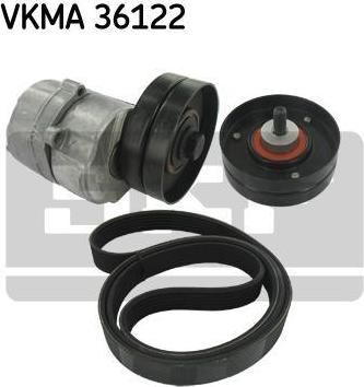 SKF VKMA 36122 поликлиновой ременный комплект на VOLVO V40 универсал (VW)