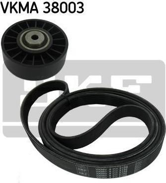 SKF VKMA 38003 поликлиновой ременный комплект на MERCEDES-BENZ C-CLASS универсал (S202)