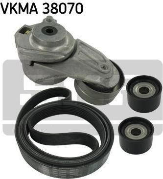 SKF VKMA 38070 поликлиновой ременный комплект на MERCEDES-BENZ GLK-CLASS (X204)