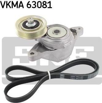 SKF VKMA 63081 поликлиновой ременный комплект на HONDA CR-Z (ZF1)