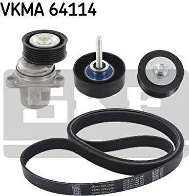 SKF VKMA 64114 поликлиновой ременный комплект на MAZDA 6 (GH)