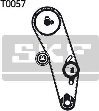 SKF VKMA01020 ремкомплект ГРМ VW Golf/Passat,Audi 80/100/A6 1.8/2.0 16V 86-97