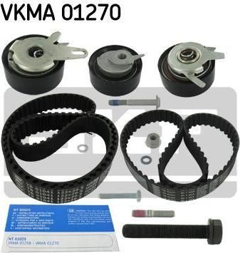 SKF VKMA01270 Ремень ГРМ+ 3 Ролика +крепеж