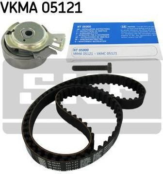 SKF VKMA05121 Комплект ремня ГРМ DAEWOO Aveo 1.5 05->; Lanos 1.4/1.5 97->; Nexia 1.5 95-97; OPEL Astra G 1.6 98-00/00-05 (1606369)