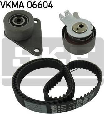 SKF VKMA06604 Ремень ГРМ [142 зуб.,23mm] + 2 ролика