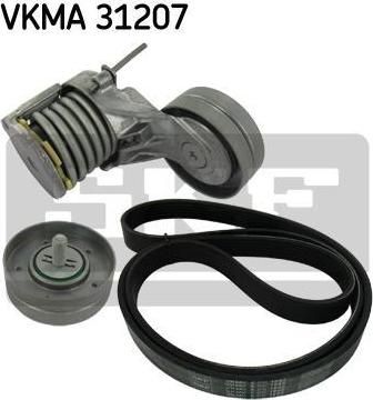 SKF VKMA31207 VKMA31207_!ремкомплект НО VW Bora/Golf, Seat Toledo 1.4-1.6 16V, Skoda Octavia 1.4 16V/1.6 96> с AC