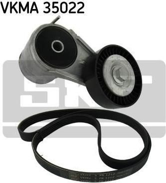 SKF VKMA35022 ремкомплет НО Opel Astra/Zafira/Corsa/Meriva/Tigra 1.4-1.8 16V 98> с AC