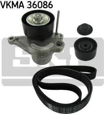 SKF VKMA36086 Комплект приводной системы RENAULT ESPACE IV, LAGUNA II, LAGUNA III, TRAFIC II, VEL SATIS (11 72 093 89R)