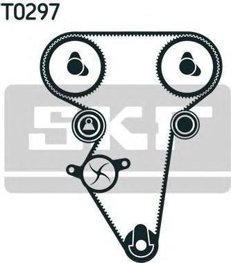 SKF VKMA90000 К-кт ремня ГРМ CHEVROLET Aveo 1.4 06-08, Laccetti 1.4 16V/1.6 05-10; DAEWOO Lanos 1.6 16V 97-02, Nexia 1.5 16V 95-97 (96183352S1)