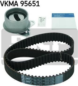 SKF VKMA95651 VKMA95651 Комплект ГРМ (ролик+ремень) MITSUBISHI LANCER/Colt 1.3L/1.6L 95-