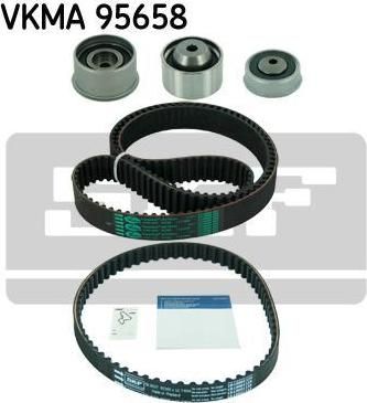 SKF VKMA95658 Ремень ГРМ 2шт.+ 3 ролика