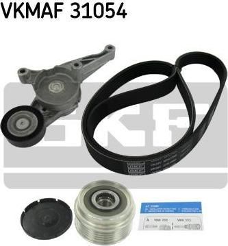 SKF VKMAF 31054 поликлиновой ременный комплект на AUDI A3 Sportback (8PA)