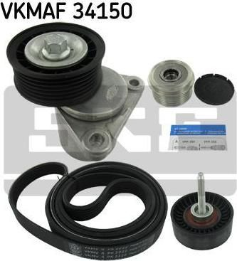 SKF VKMAF 34150 поликлиновой ременный комплект на FORD MONDEO III седан (B4Y)