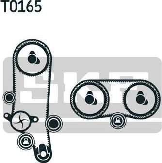 SKF VKMC 01120 водяной насос + комплект зубчатого ремня на VW GOLF IV (1J1)