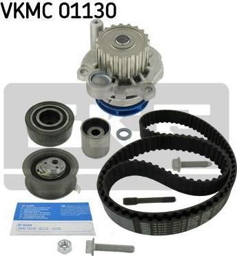 SKF VKMC 01130 водяной насос + комплект зубчатого ремня на VW POLO Variant (6KV5)