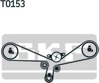 SKF VKMC 01903-2 водяной насос + комплект зубчатого ремня на AUDI A6 Avant (4B5, C5)