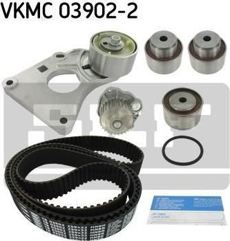 SKF VKMC 03902-2 водяной насос + комплект зубчатого ремня на PEUGEOT 607 (9D, 9U)