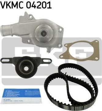 SKF VKMC 04201 водяной насос + комплект зубчатого ремня на FORD ORION II (AFF)